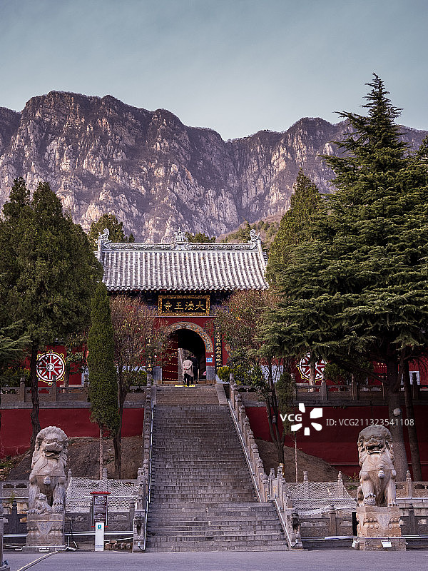 河南郑州登封嵩山大法王寺图片素材