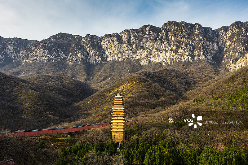 河南郑州登封嵩山大法王寺图片素材