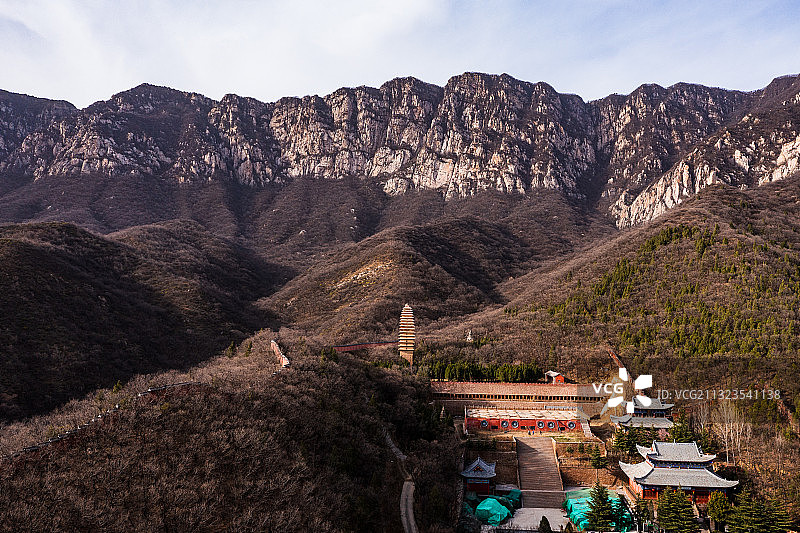 河南郑州登封嵩山大法王寺图片素材