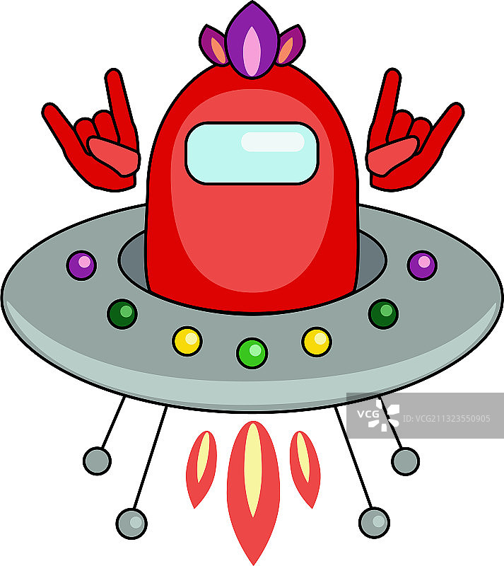 宇航员 - 飞行器朋克粉丝艺术图片素材