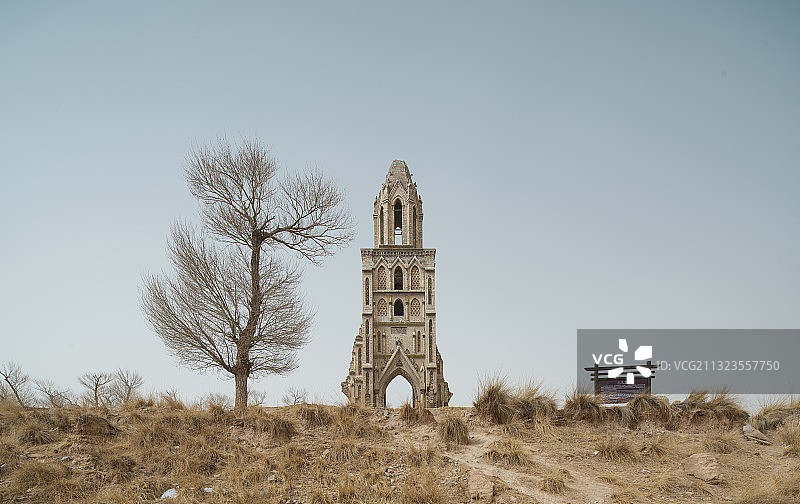 大单巴八台子村圣母堂图片素材