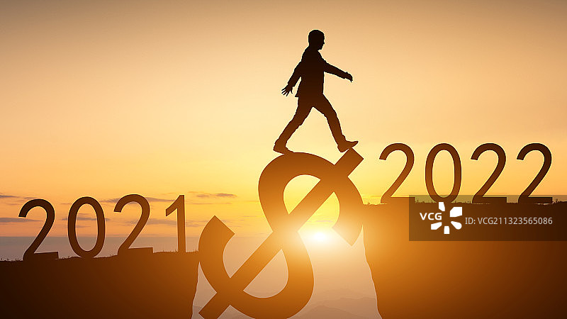 2021年跨年至2022年图片素材