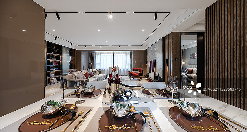 样板房室内设计图片素材