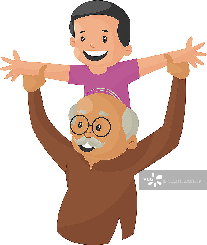 祖父图片素材