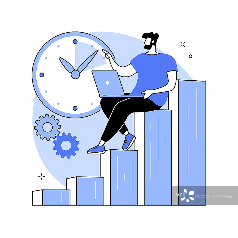 高效办公抽象概念图片素材