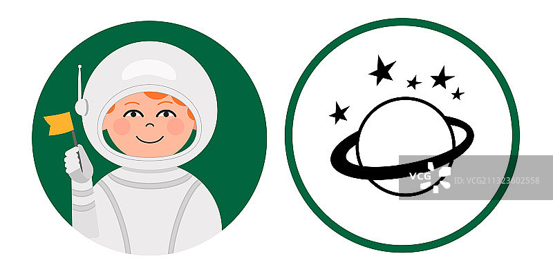 学生男孩学习天文学图片素材