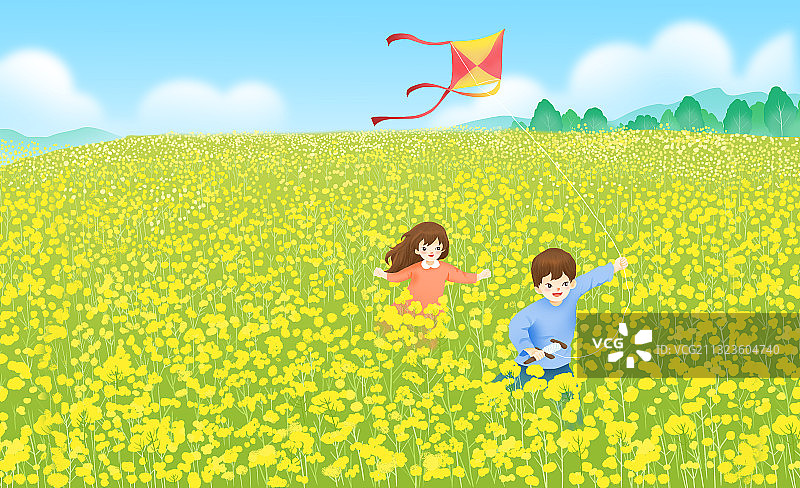 油菜花图片素材