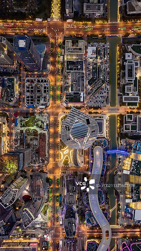 华灯初上图片素材