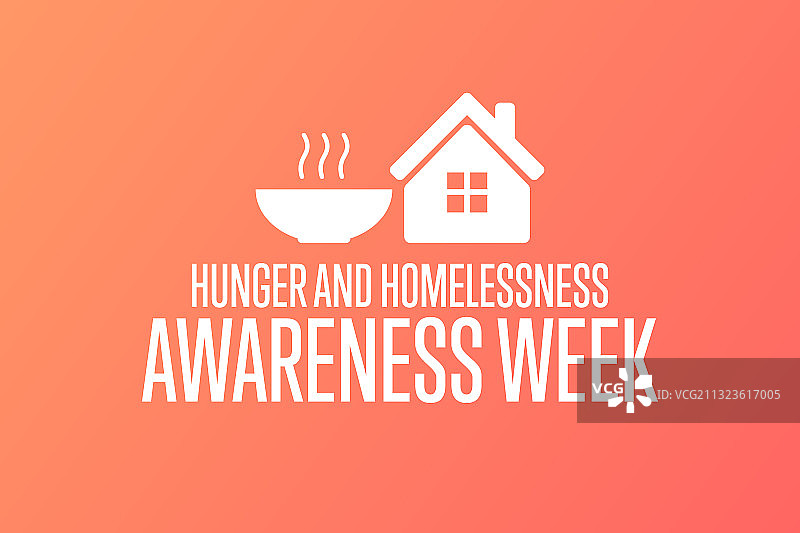 全国饥饿和无家可归意识周图片素材