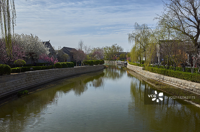 什刹海玉河风光图片素材