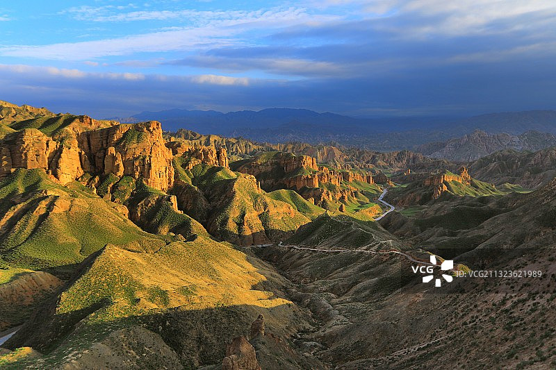 冰沟丹霞图片素材