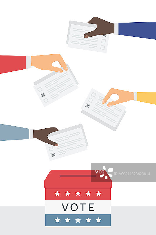 联合投票选举日活动图片素材