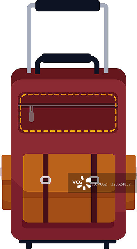 旅行箱配件独立图标图片素材