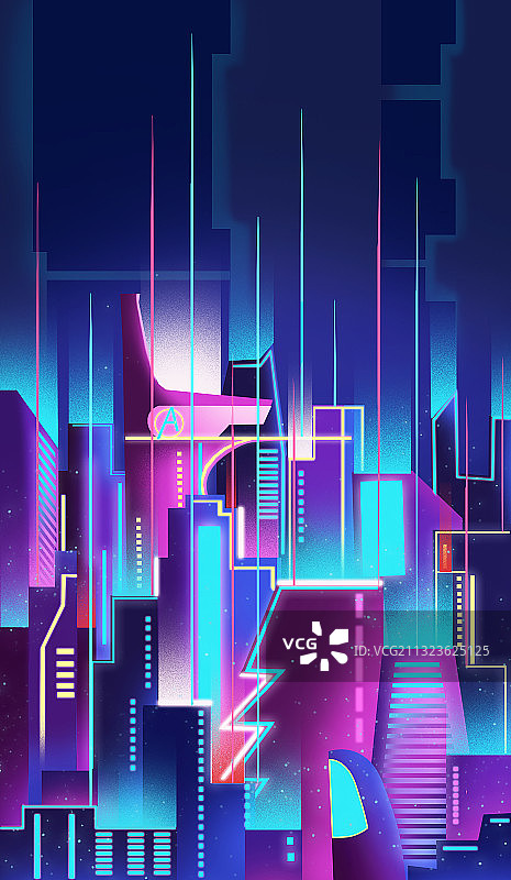 魔幻都市图片素材