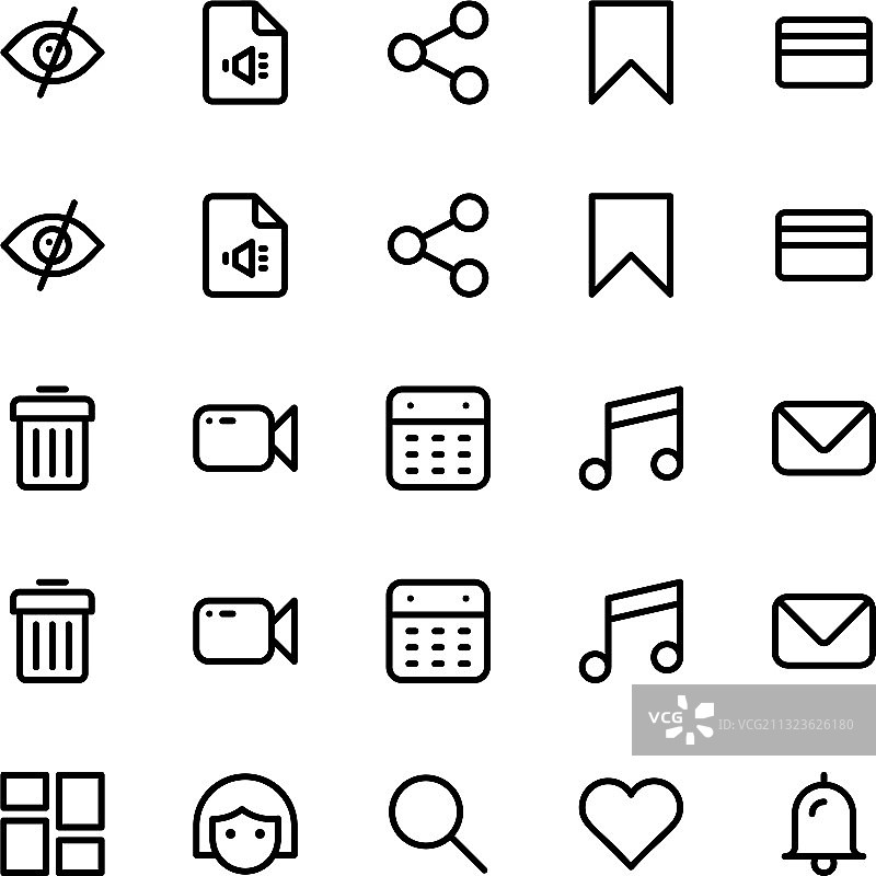 超棒字体图标合集图片素材