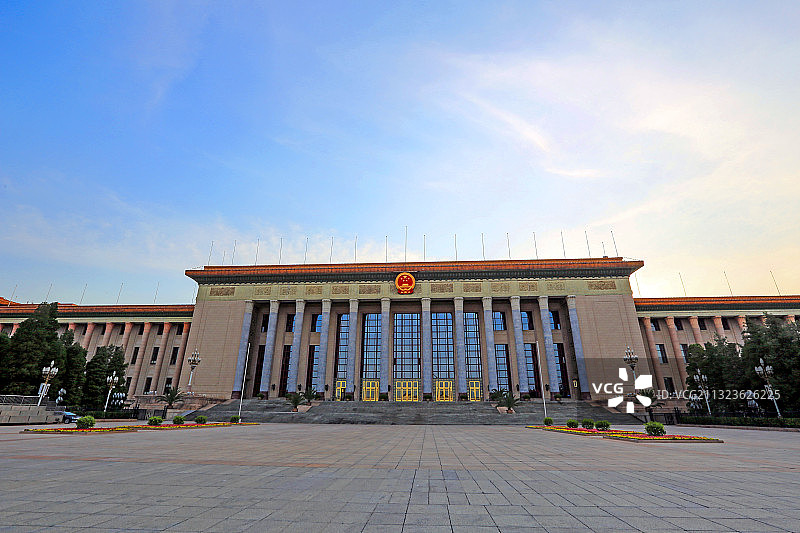 北京市地标人民大会堂图片素材