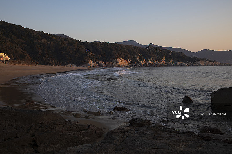 浙江普陀百步沙景区图片素材