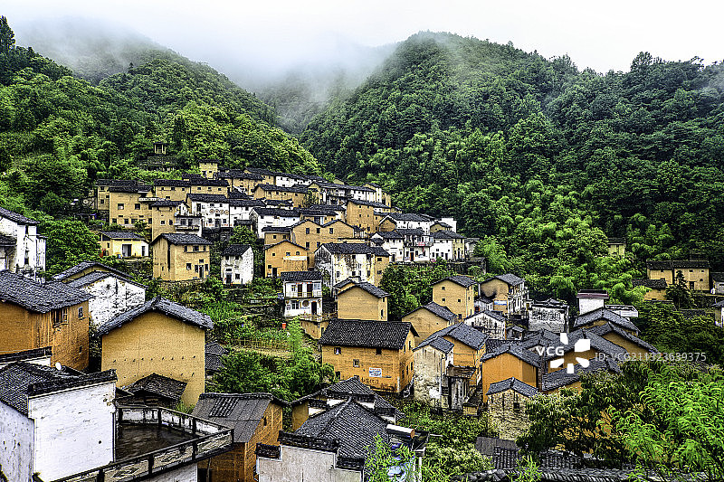 黄山歙县古村落图片素材