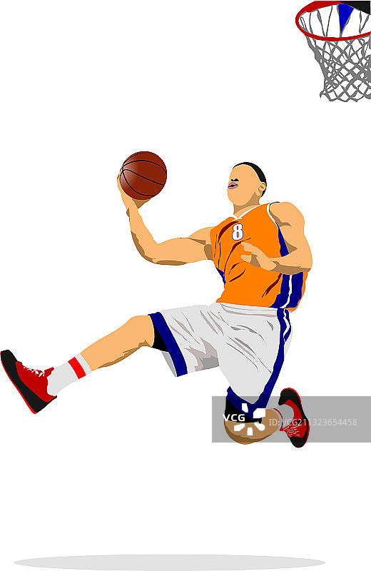 篮球运动员3D设计素材图片素材