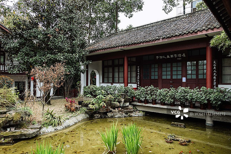 李劼人故居图片素材