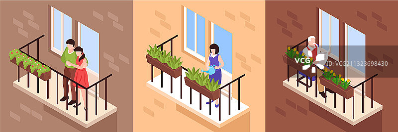 邻居方块图标合集图片素材