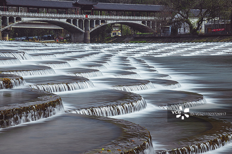富阳龙鳞坝景区图片素材