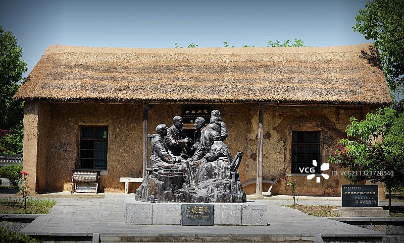 肥西山南小井庄，合肥图片素材