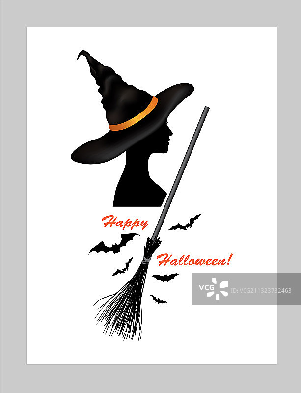 快乐万圣节字母贺卡图片素材