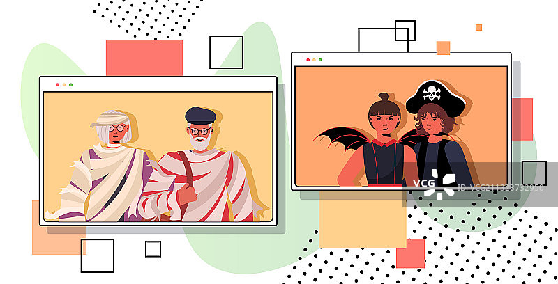 万圣节节日庆祝概念图片素材