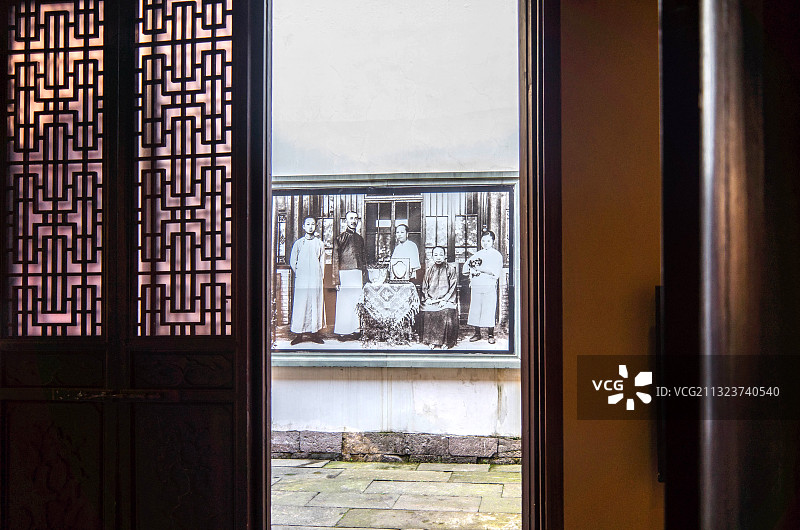 杭州钱学森故居图片素材