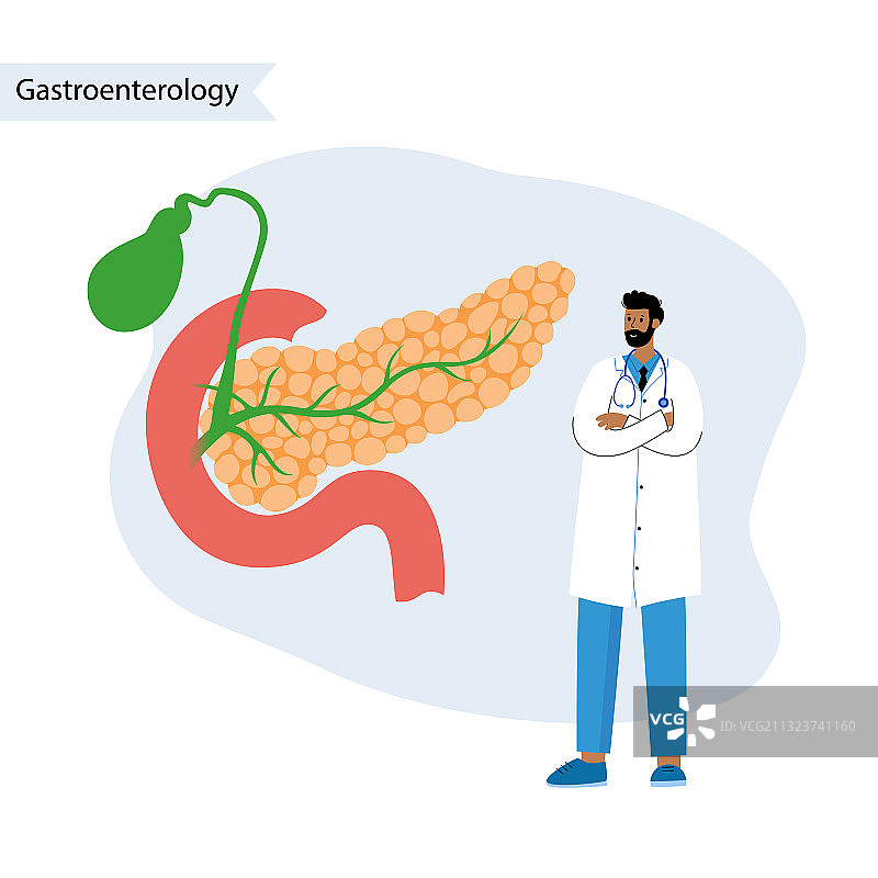 胰腺标志概念图片素材