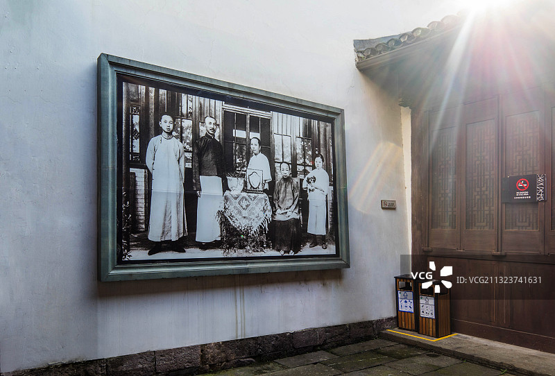 杭州钱学森故居图片素材