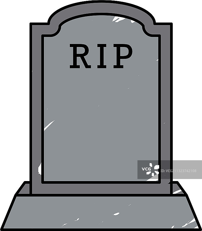 独立墓碑图标图片素材