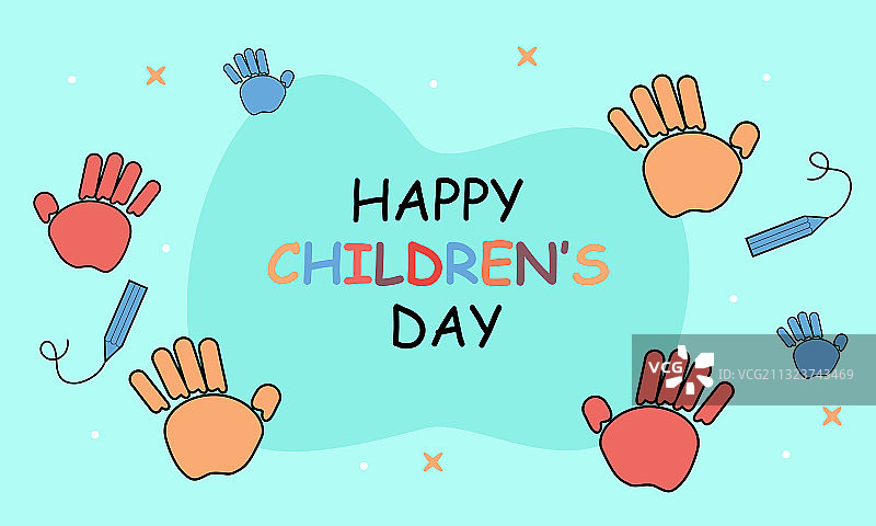 快乐儿童节图片素材