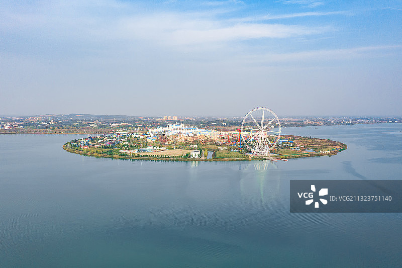 常德市柳叶湖 水上乐园  卡乐星球图片素材