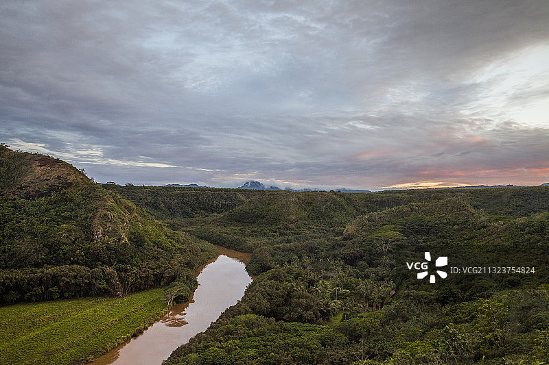 美国夏威夷考艾岛景观图片素材