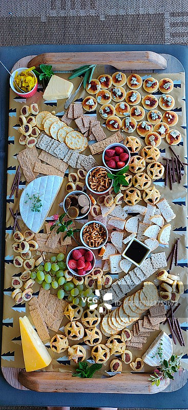 新西兰奥克兰美食俯视图图片素材