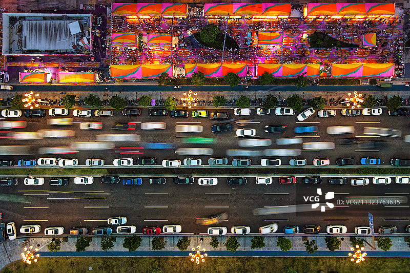 广州夜市图片素材