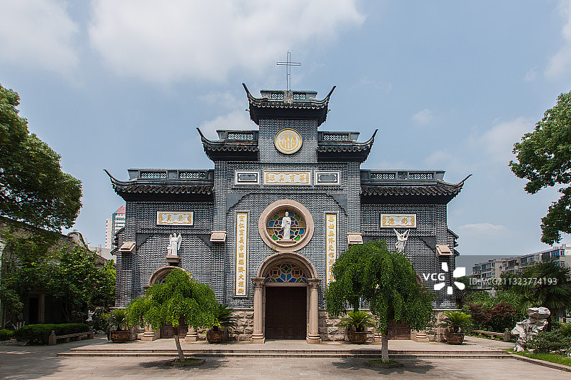 苏州杨家桥天主堂图片素材