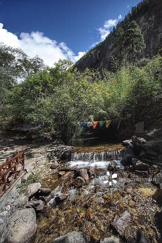 西藏-卡定沟图片素材