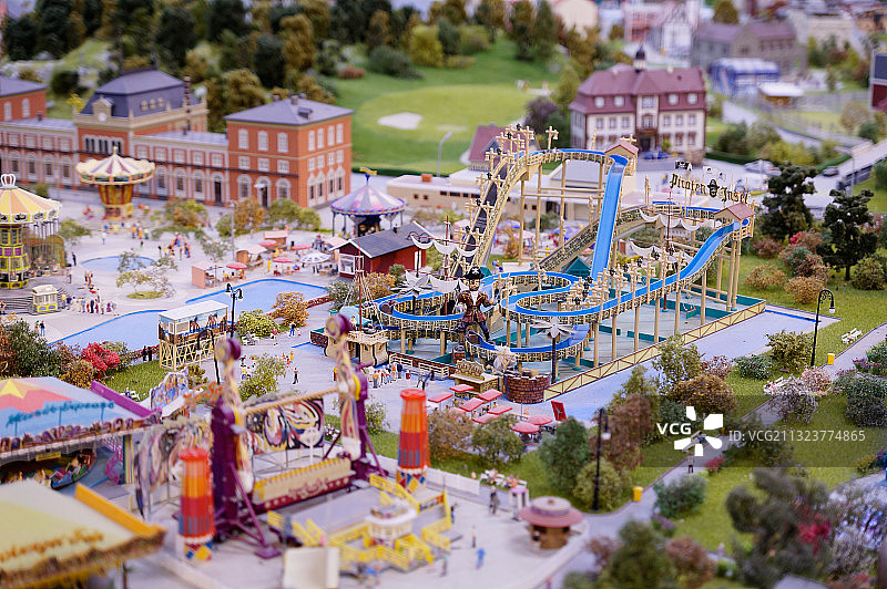 童话世界，游乐园，小人国图片素材
