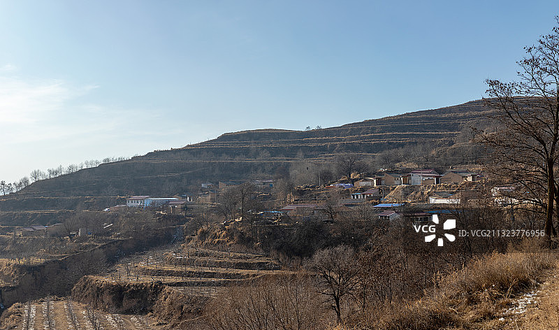 千姿百态的黄土高原图片素材