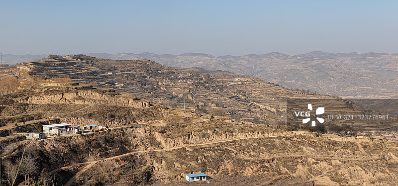 千姿百态的黄土高原图片素材