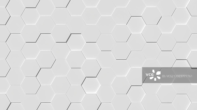 白色6边形蜂巢背景墙图片素材