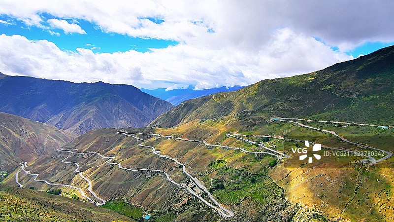 怒江72拐图片素材