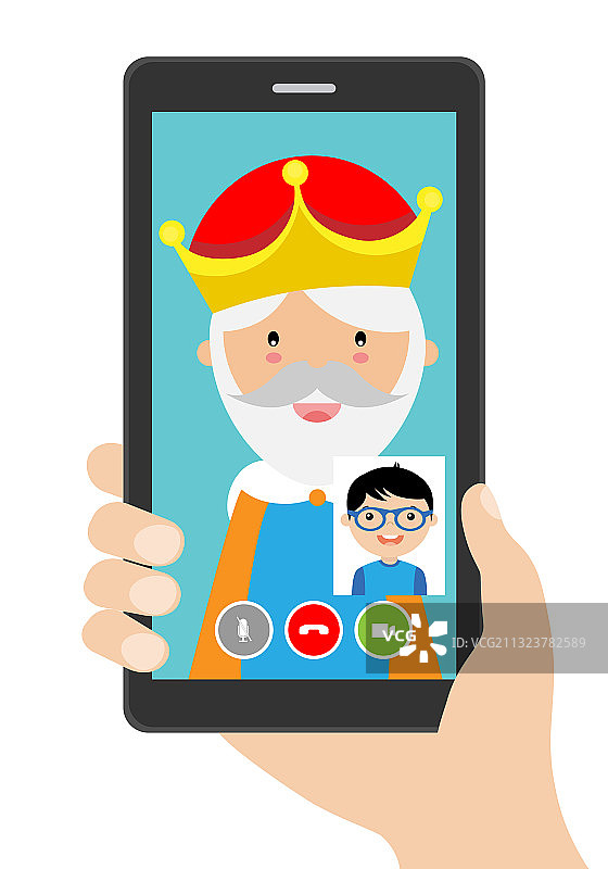 与三位智者视频通话图片素材