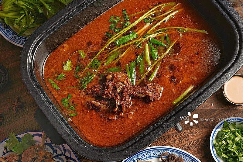 羊蝎子图片素材