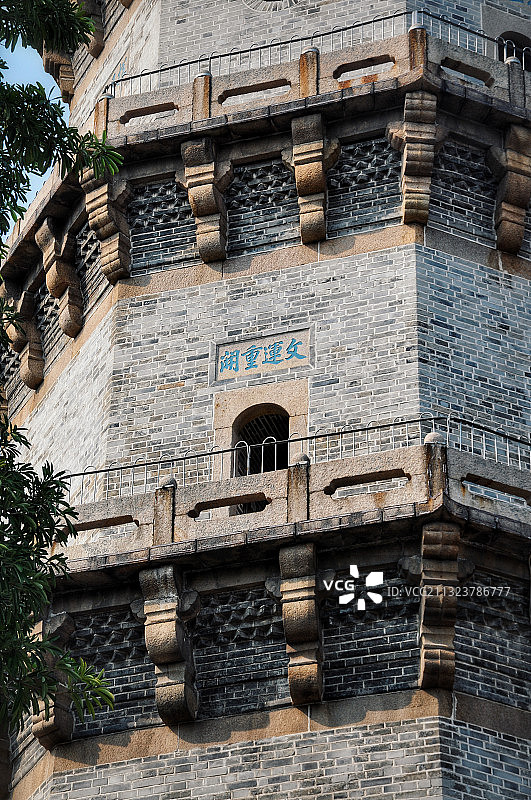 汕头潮阳文光塔图片素材