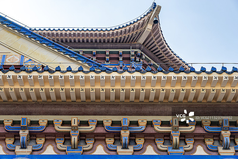 中国广州中山纪念堂建筑景观图片素材