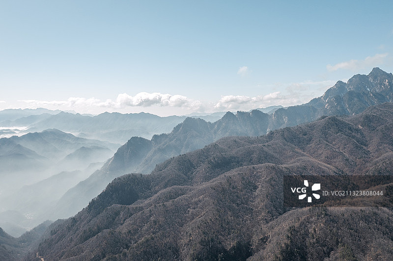 河南省洛阳市嵩县白云山景区图片素材